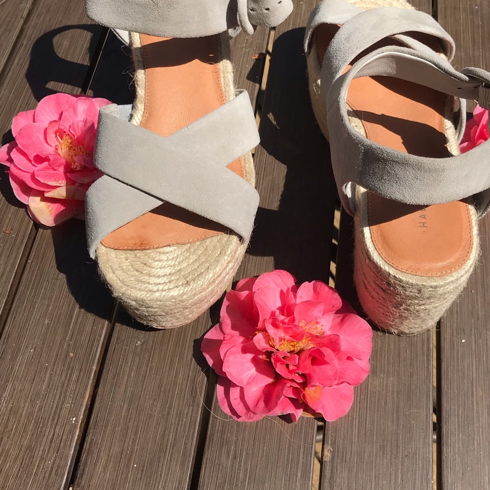 Halogen grey platform espadrilles - Picture 5 of 7